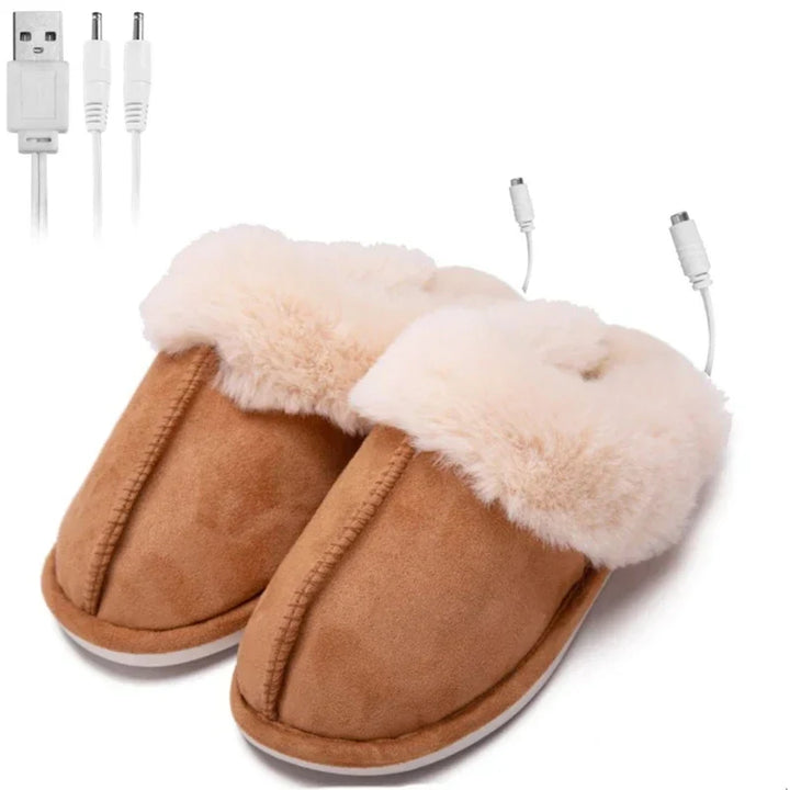 Harbor Fire | Cozy Heated Slippers