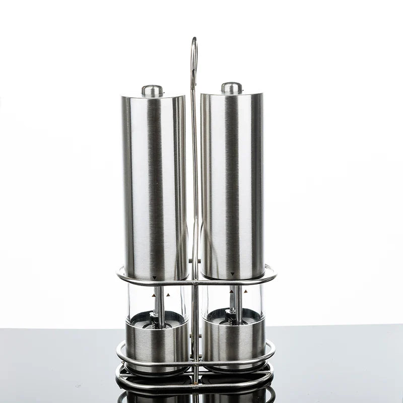 SpiceMaster | Luxury Electric Pepper and Salt Mill Set with LED Lighting