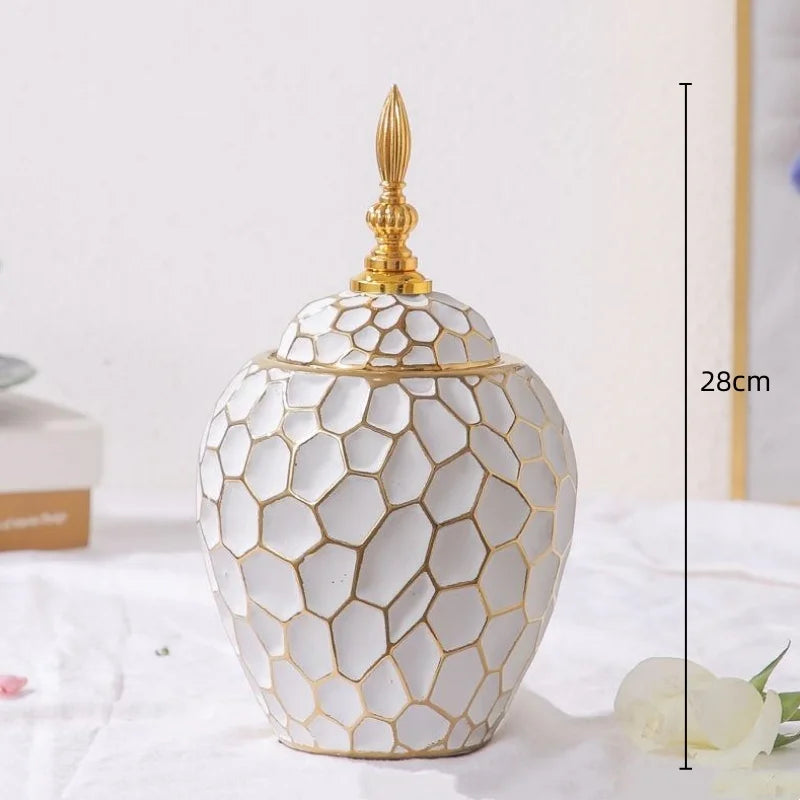 GoldenPattern | Ceramic Vase