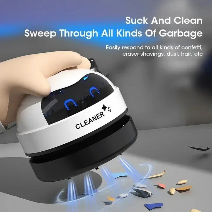 CLEVLO | Mini Desk Vacuum Cleaner