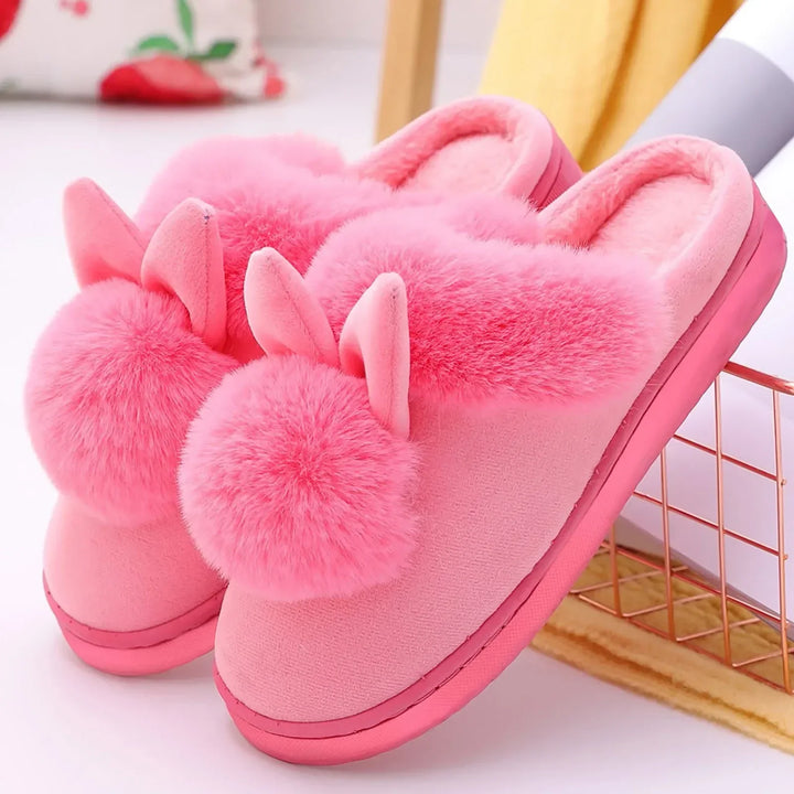 CuddleBunny | Cute Slippers with Bunny Ears