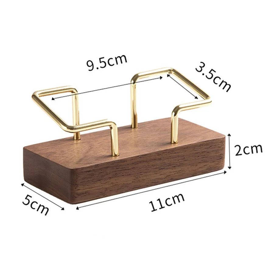 CLEVLO | WoodLine Business Card Holder