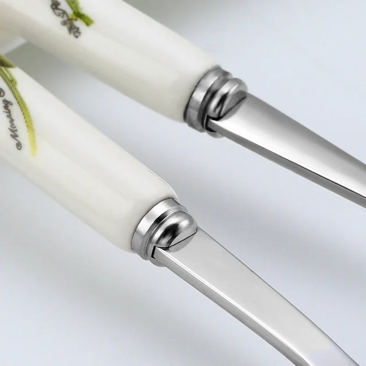 TableChic | Luxury Cutlery Set 24 Pieces with Vintage Design