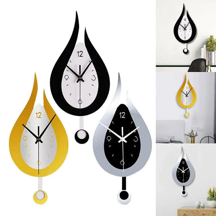AquaStyle | Modern Acrylic Pendulum Wall Clock