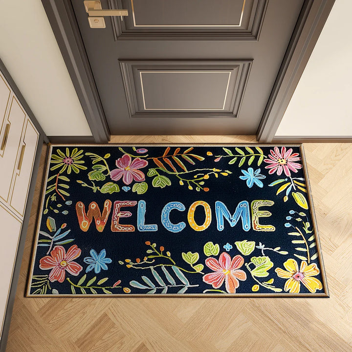 FloraStep | Charming Flower Doormat