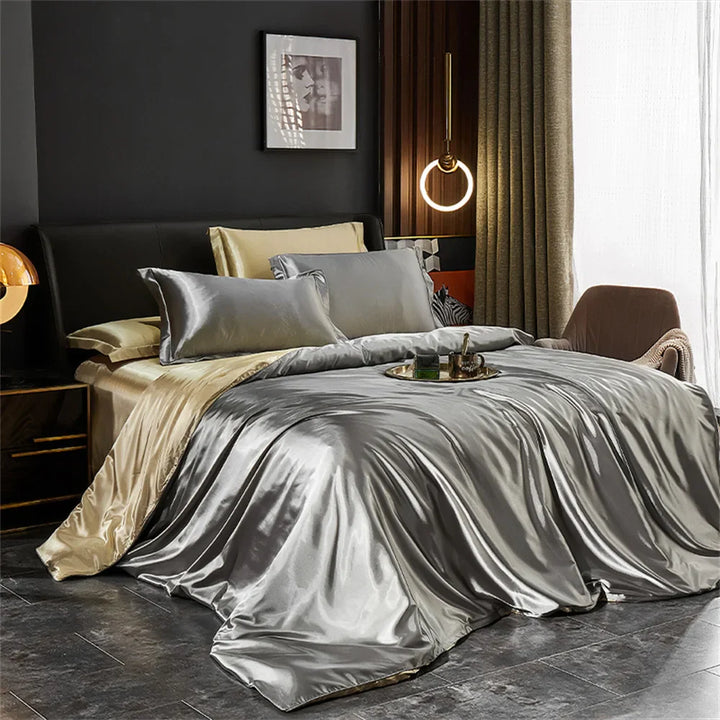 SilkElegance | Luxe Satin Bedding