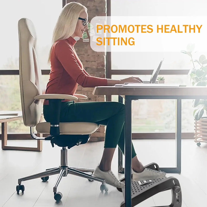CLEVLO | Ergonomic Under-Desk Footrest