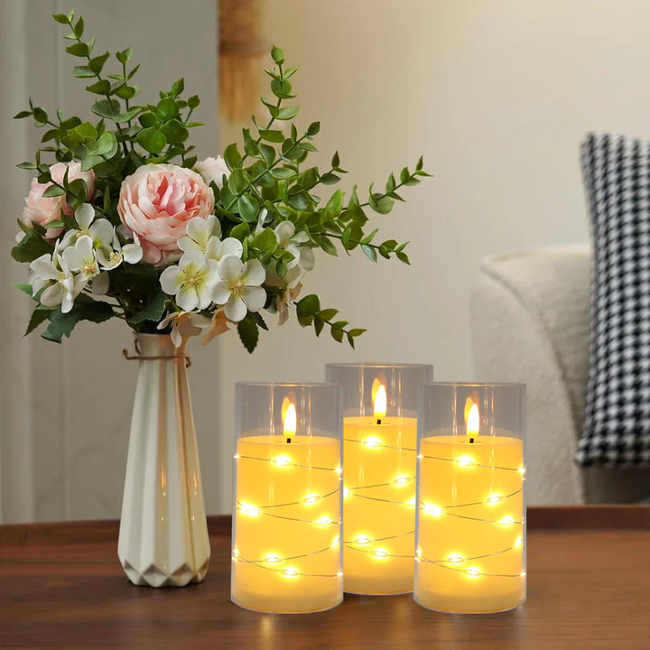 FestiveFlame | Electronic Candle for Christmas & Weddings