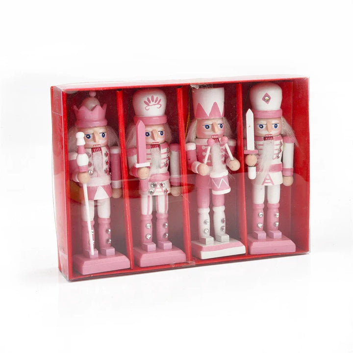 ChicWalnuts | Cartoon Style Nutcrackers in Pink