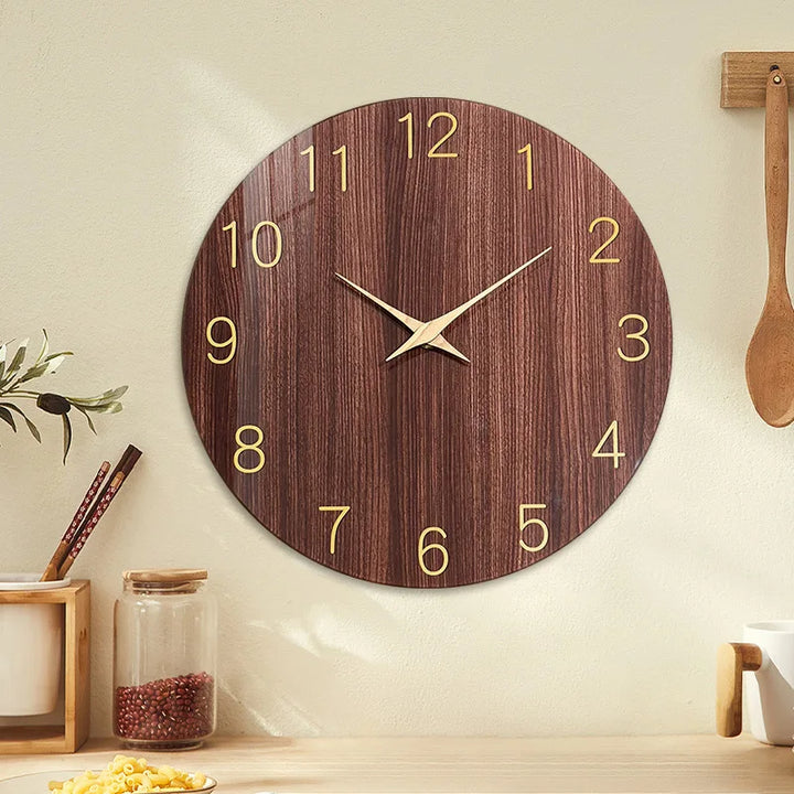 RusticCharm | Silent Wall Clock for the Living Room