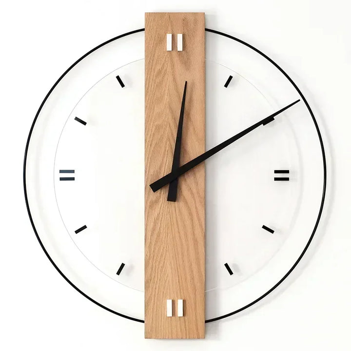 SilentElegance | Luxury Wooden Wall Clock