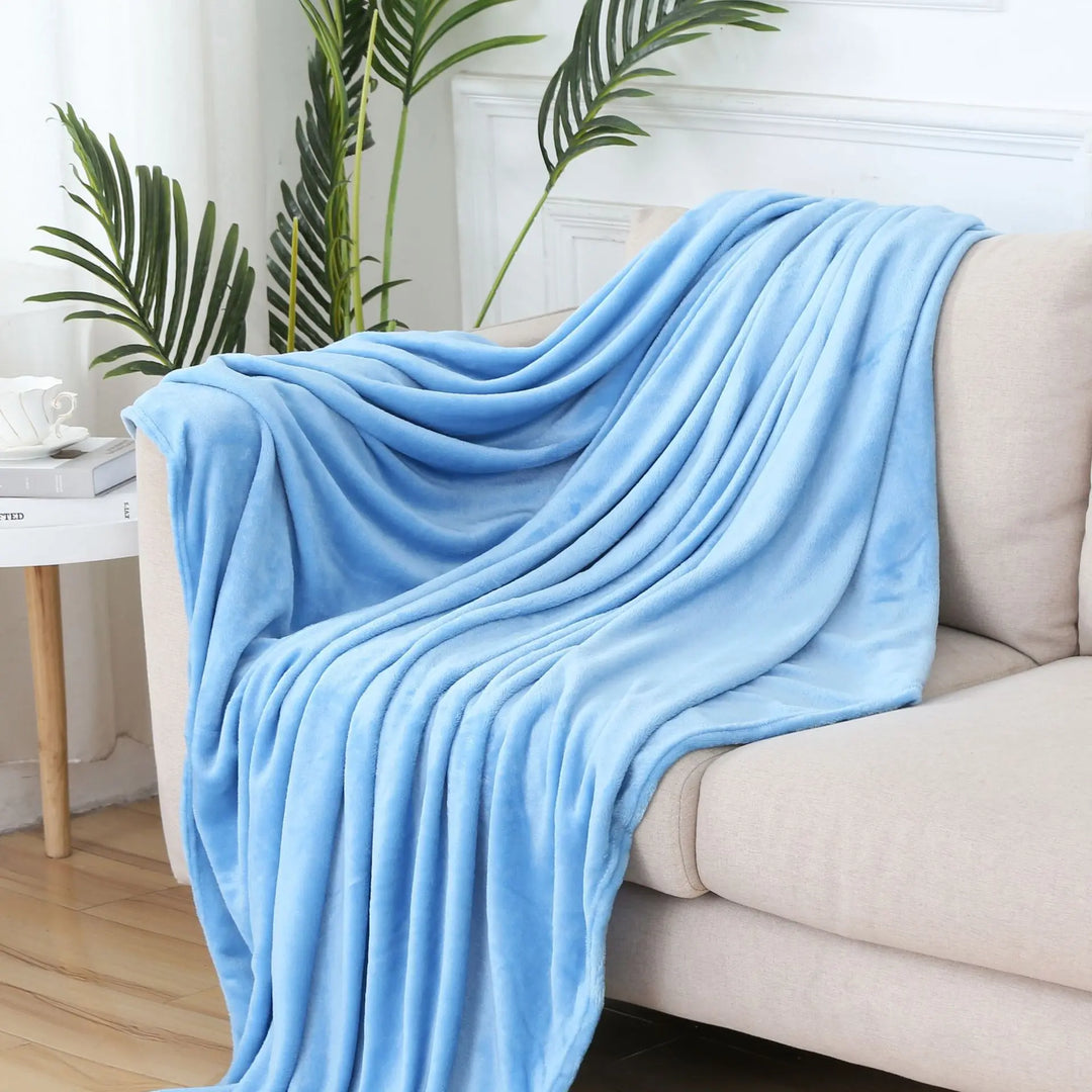 ReisKnus | Gray Blanket for Camping and Office