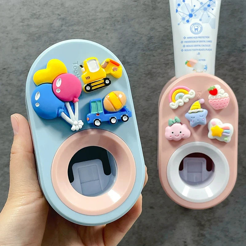 CleanClip | Automatic Toothpaste Dispenser with Removable Attachment