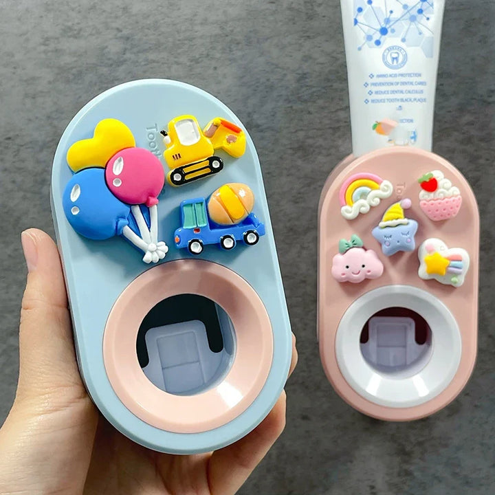 CleanClip | Automatic Toothpaste Dispenser with Removable Attachment