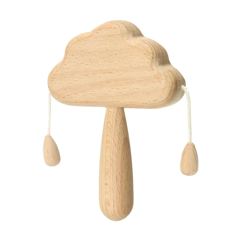BabyWolk | Wooden Rattle Toy