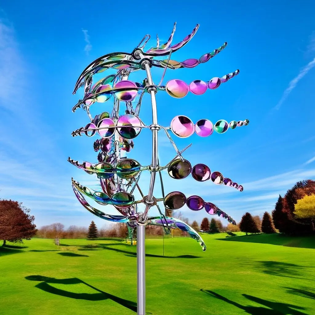 WhirlingWonders | Kinetic Metal Windmill Spinner
