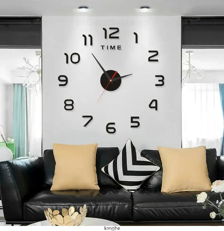 ModernMirror | 2D Quartz Wall Clock