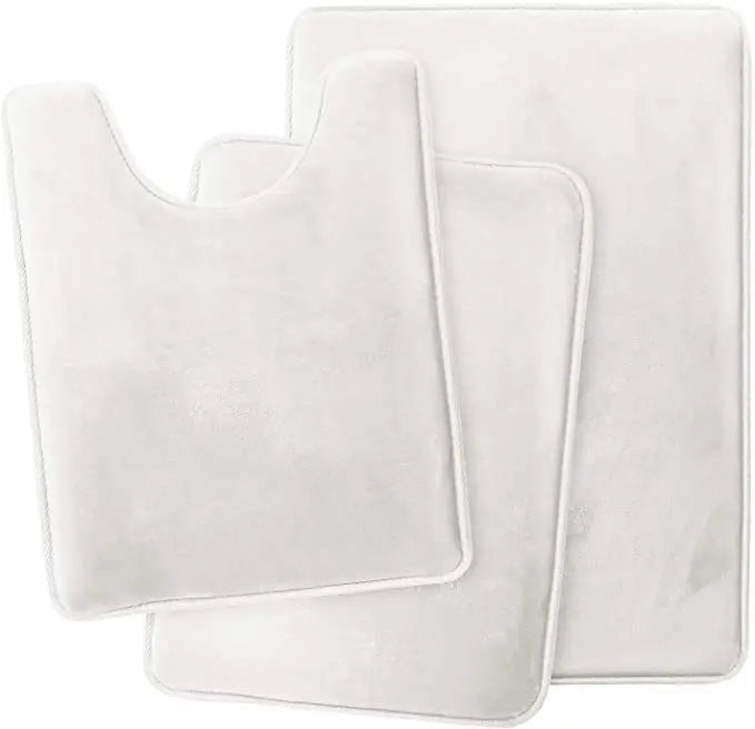 ComfyVelvetSoft | Absorbent Bathroom Rug Set