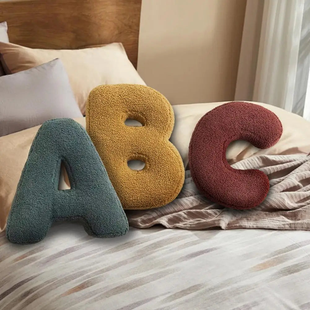 SofaLetters – Cotton Cushion – Modern Design with Alphabet Print