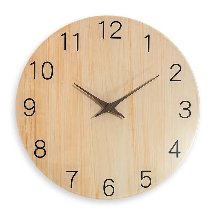 RusticChic | Vintage Wood Grain Wall Clock