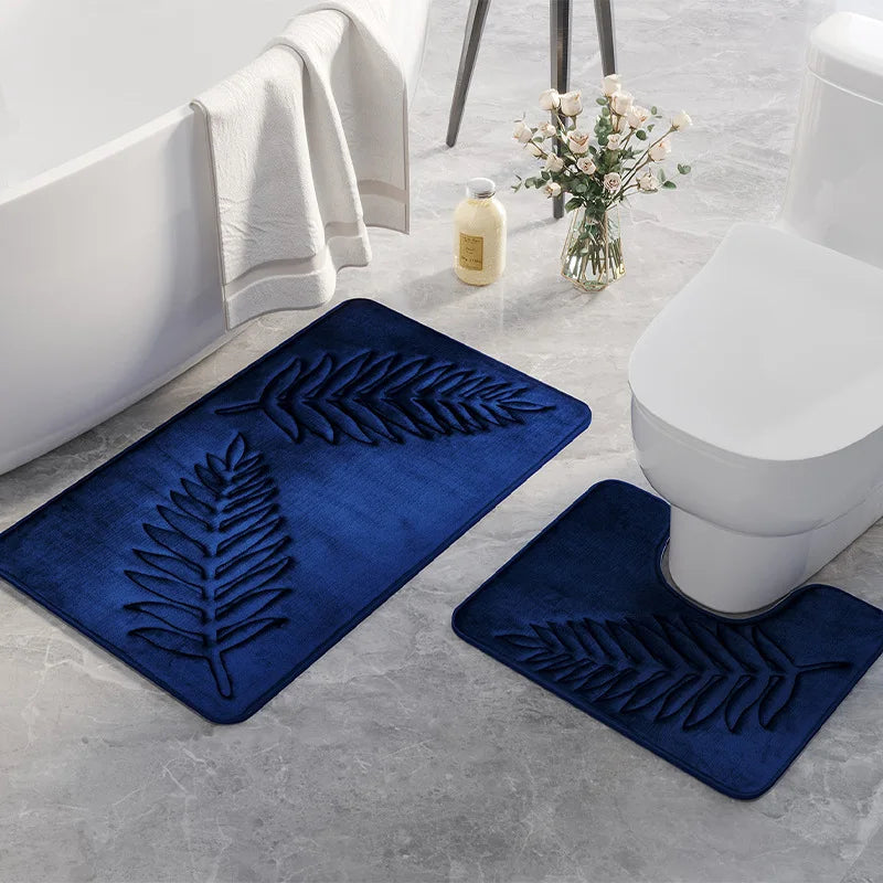 ComfortMatEase | Memory Foam Bathroom Mat Set