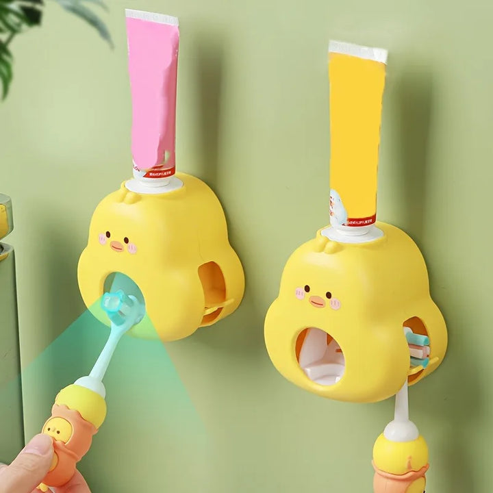 QuackClean | Fun Toothpaste Dispenser for Kids