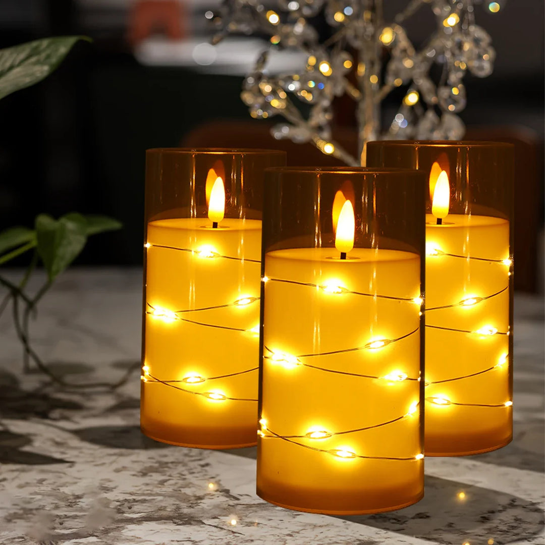 FestiveFlame | Electronic Candle for Christmas & Weddings