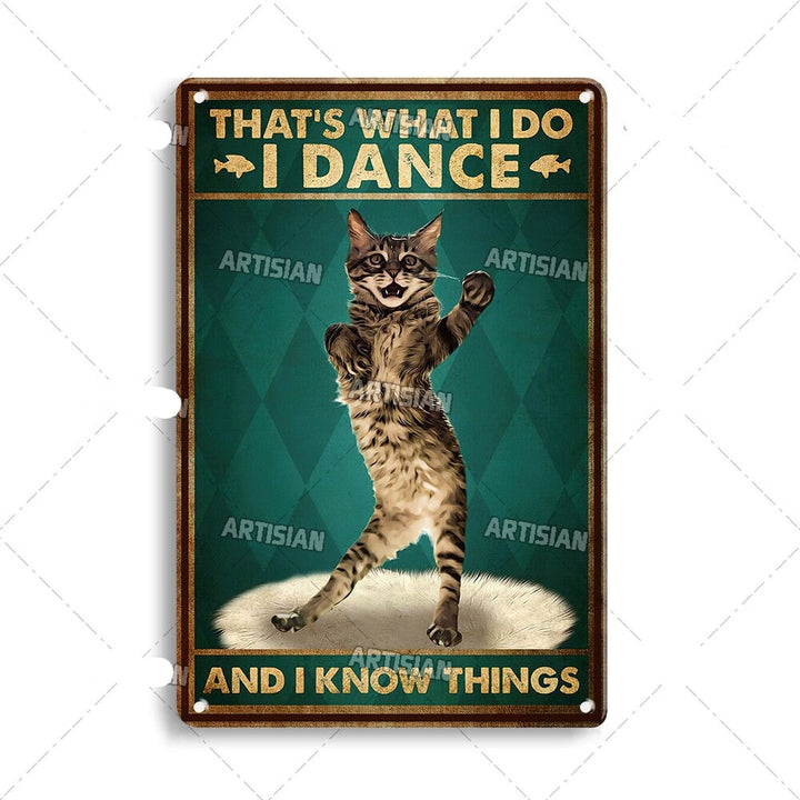 NostalgiePoes – Atmospheric Metal Wall Decoration