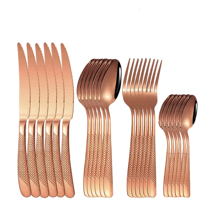 EetLuxe | Stainless Steel Cutlery Set for Home and Hospitality