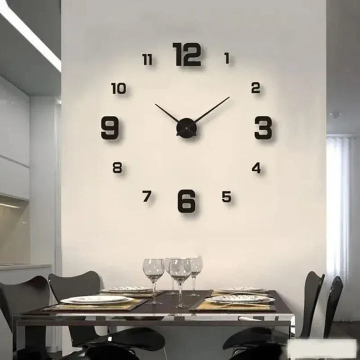 FrameLessTime | Creative Do-It-Yourself Wall Clock