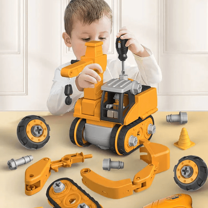 Ultimate Engineering Build Set - Explore Engineering Potential with Realistic Tools and Components - Skill Enhancement