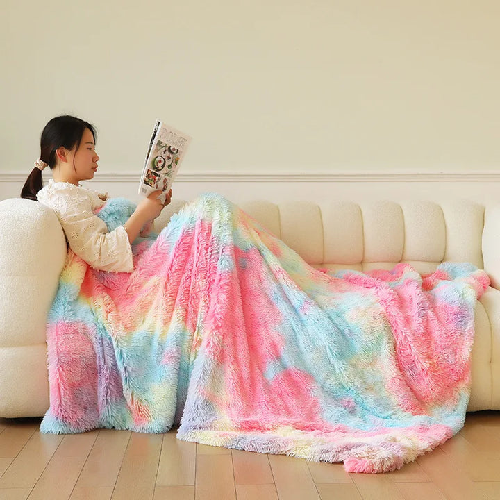 CosyNest | Super Soft Faux Fur Coral Fleece Blanket