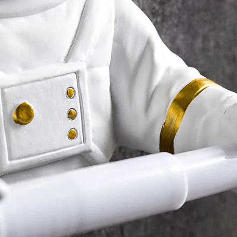 GalaxyGrip | Astronaut Toilet Paper Holder for a Fun Factor