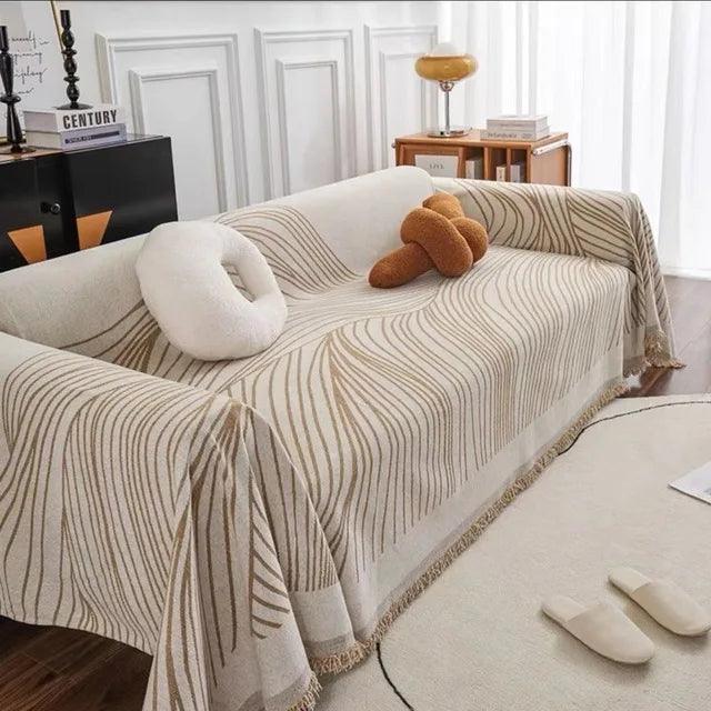 FlagComfort | Knitted Blanket for Bed and Sofa