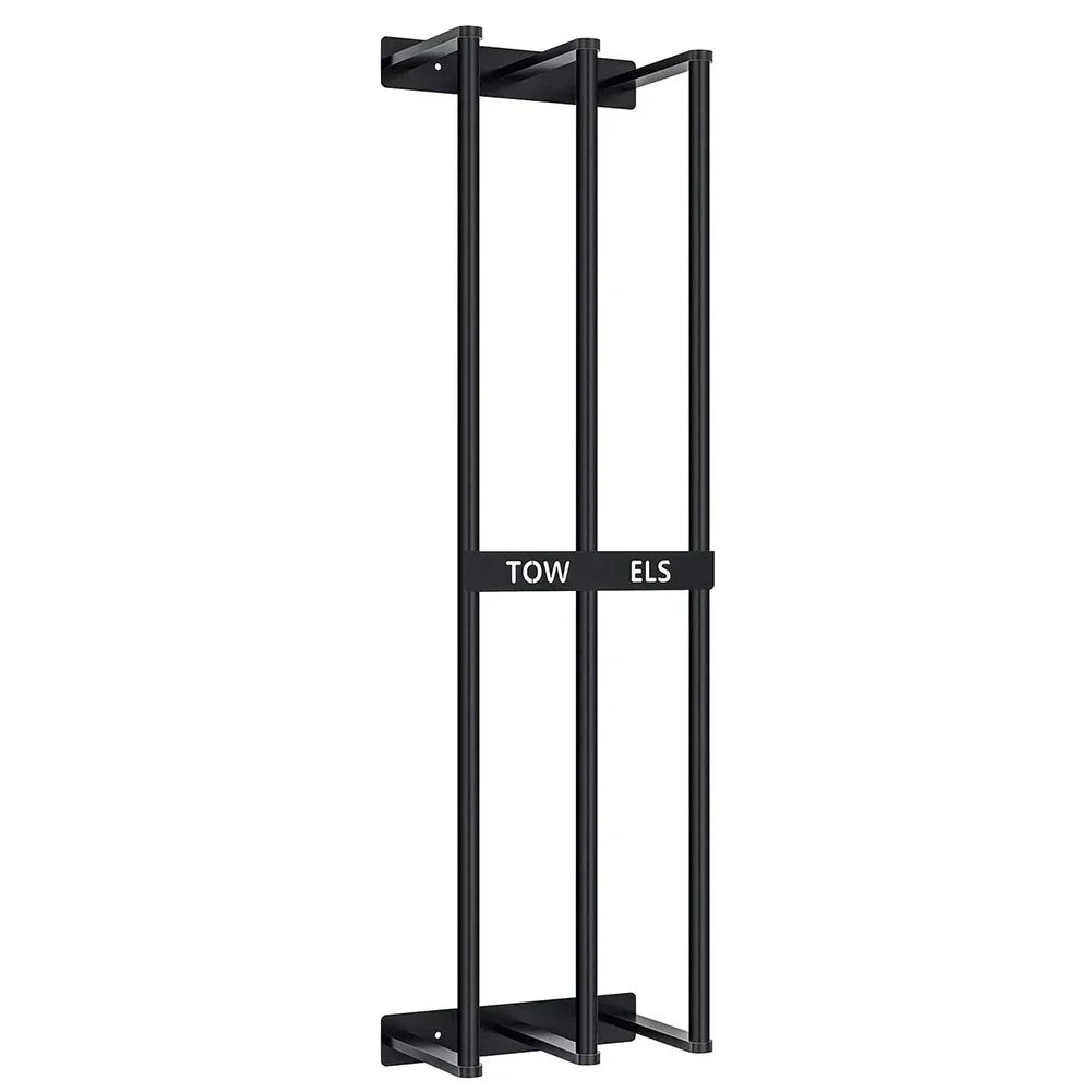 TowelHolder - Space-Saving Towel Holder for a Tidy Bathroom - Compact and Stylish Towel Storage