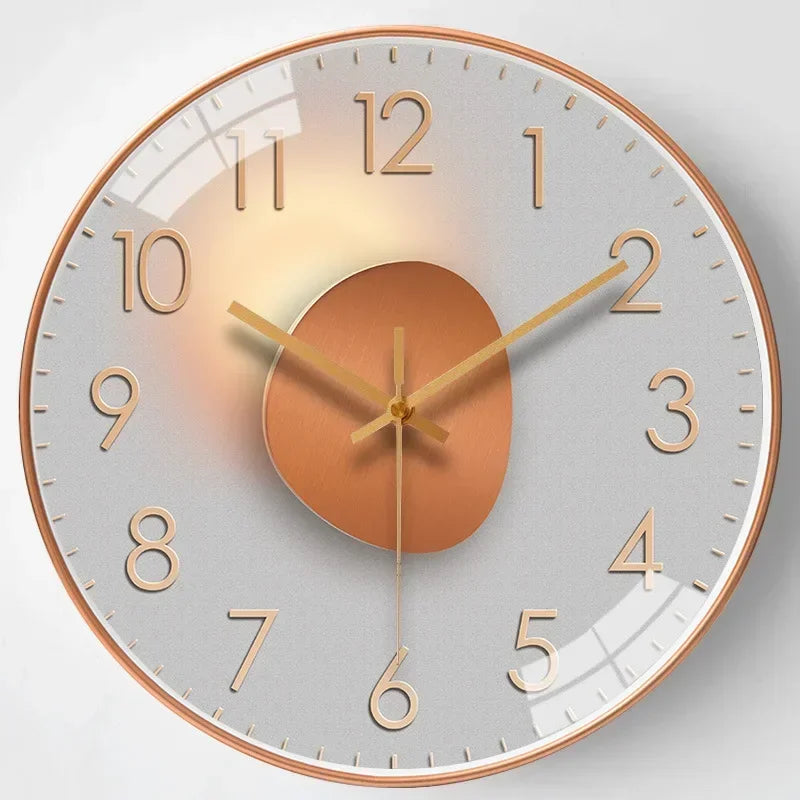 SilentTime Wall Clock - Classic Design with Timeless Charm - Elegant, Silent, and Perfect for Any Room