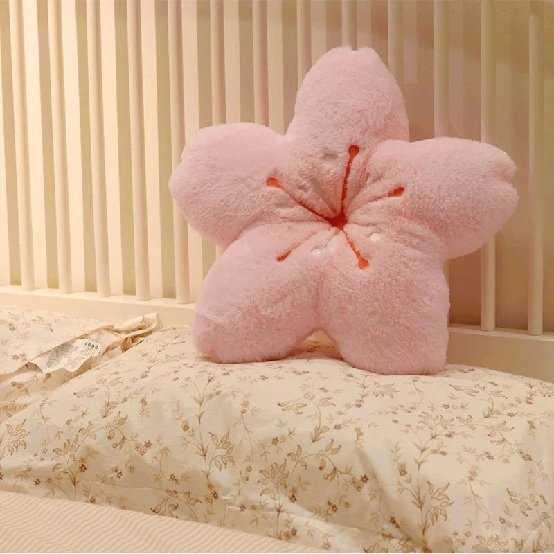 CherryBloom | Pink Blossom Floor Cushion