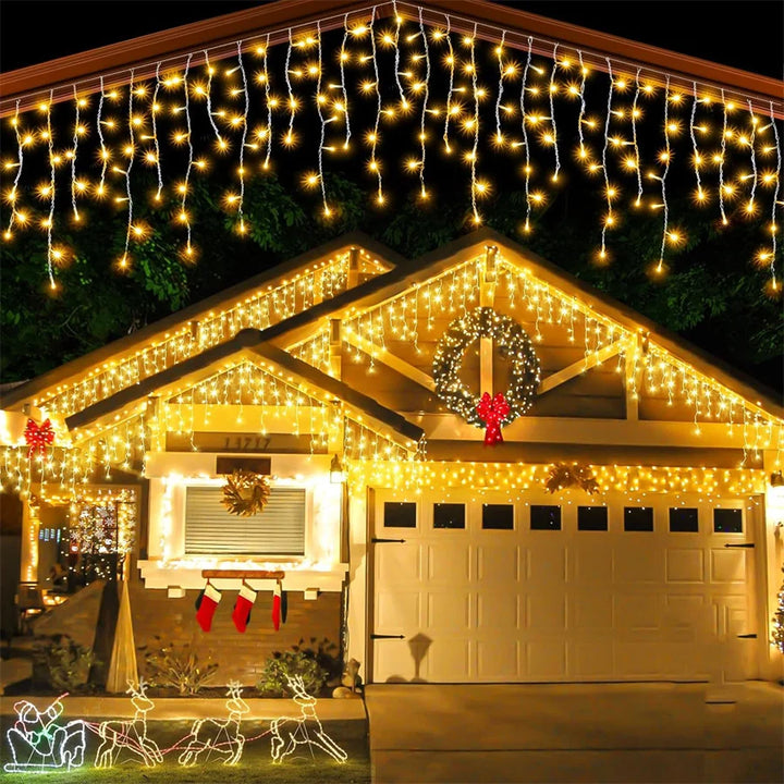 Light Garland | Luxury Solar Icicle Lighting