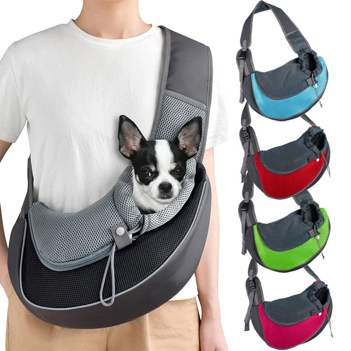 PetGo | Crossbody Carrier Bag for Cats and Dogs