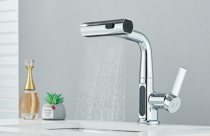 Luxor Modern Digital Bathroom Faucet – Elegant and Stylish Design with Temperature Display