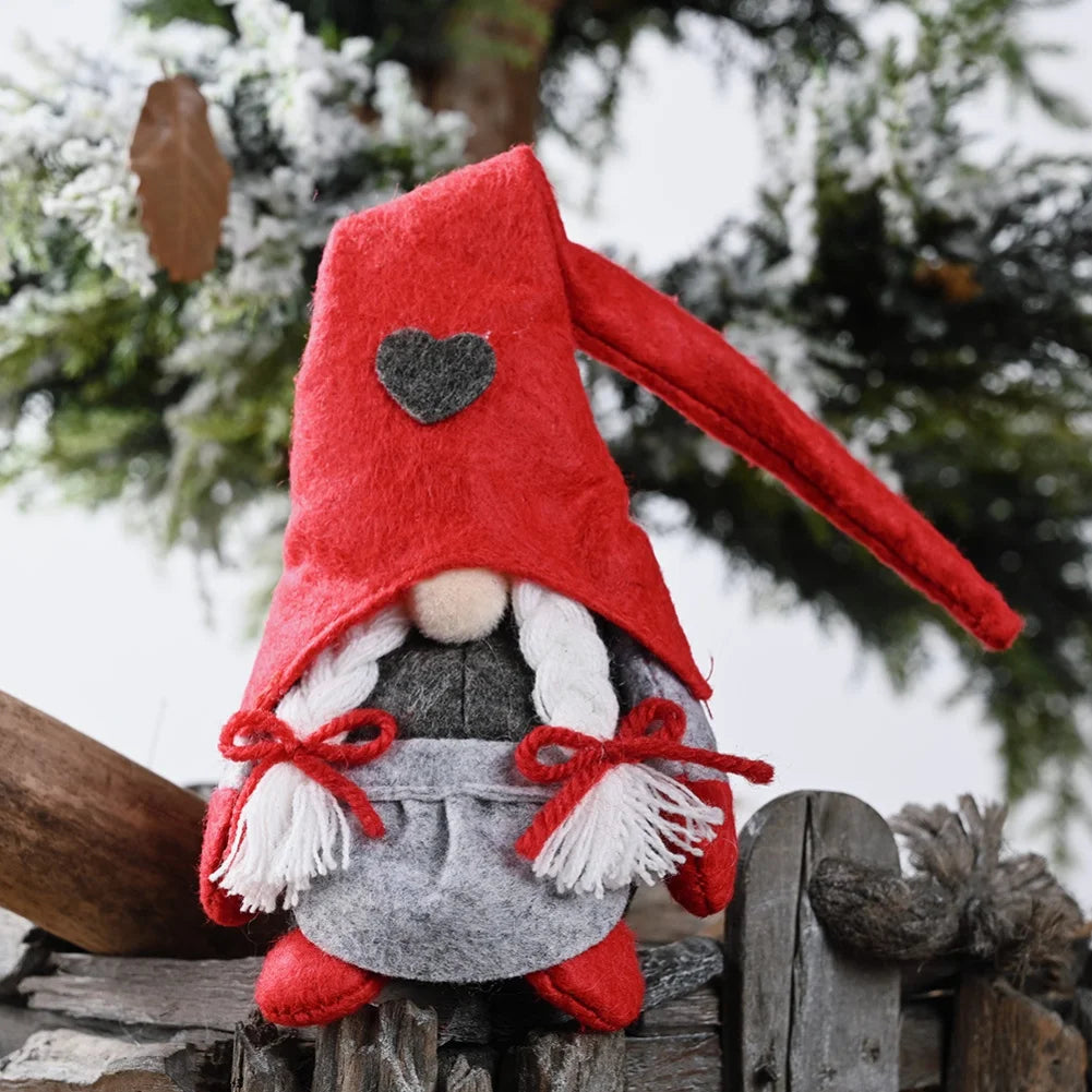 GnomeCharm | Cheerful Plush Christmas Decoration