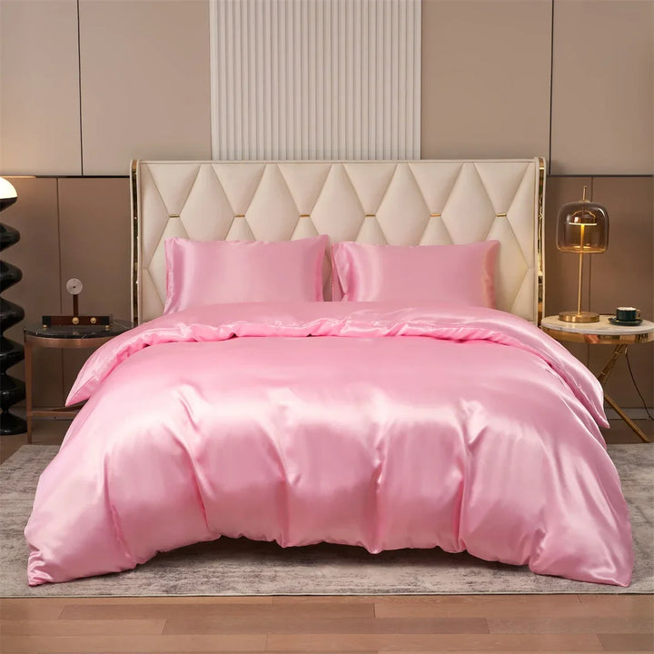 SoftEssence | Satin Duvet Cover Set for Luxury Bedding