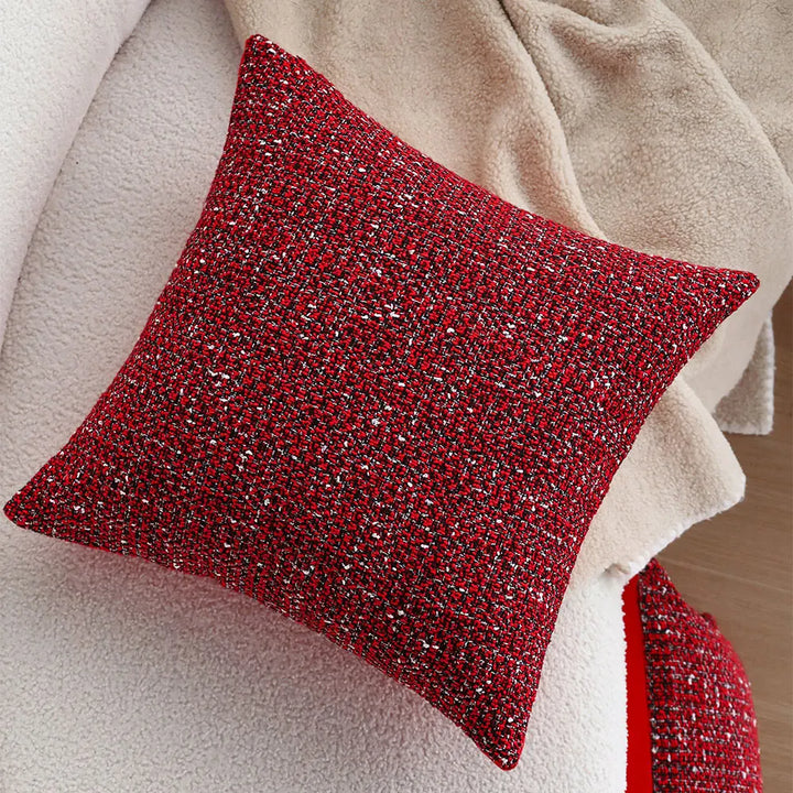 RedJoy - Knitted Cushion for Festive Decoration