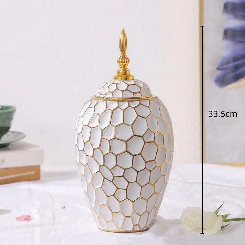 GoldenPattern | Ceramic Vase