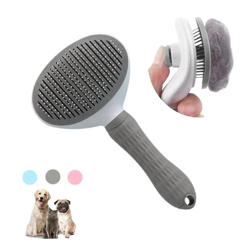 FurGroom | Stainless Steel Pet Brush & Comb
