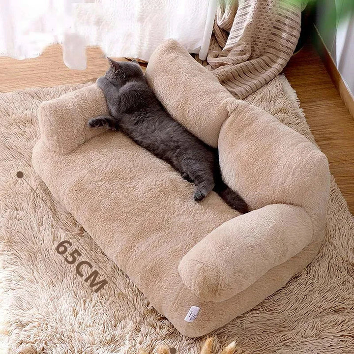 SofaLux | Luxury Cat Bed for Winter Warmth and Comfort