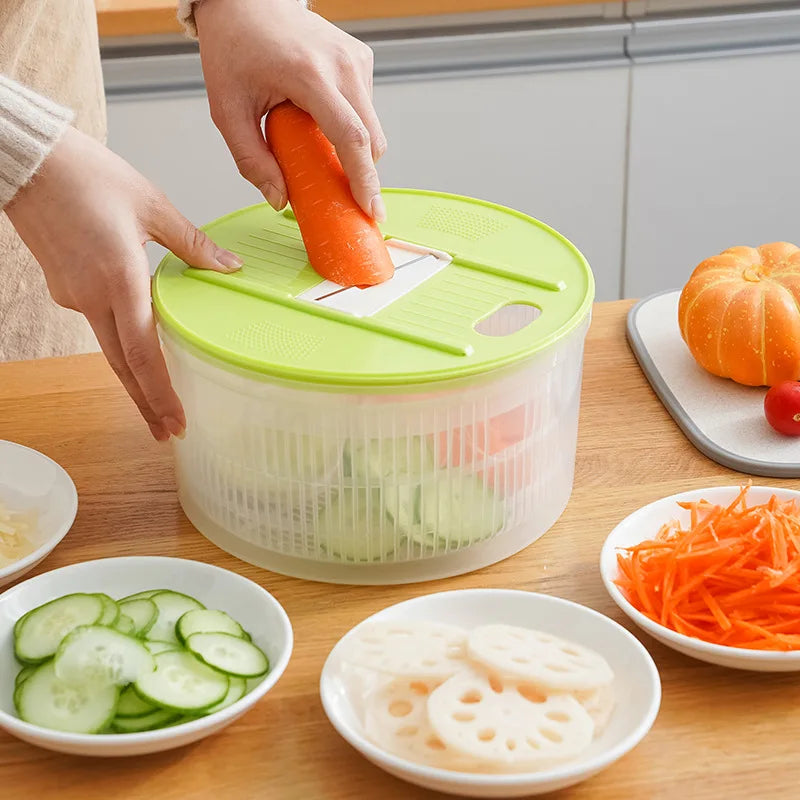 FreshDrain | All-in-One Fruit & Vegetable Grater Basket