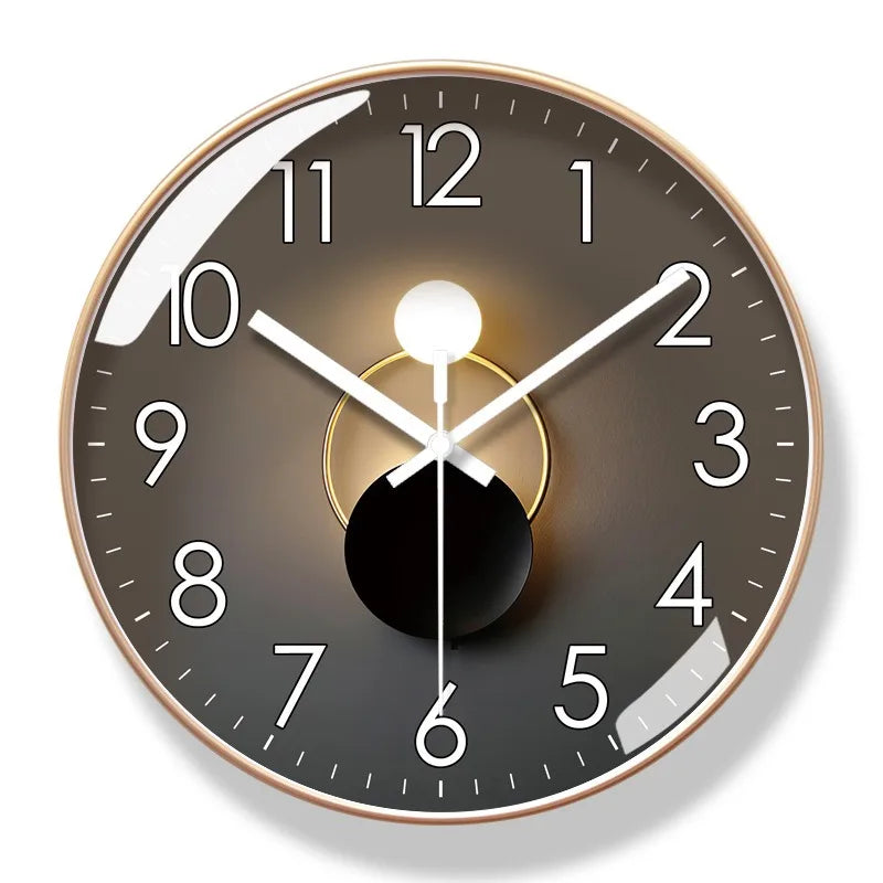 SilenceLux | Luxury Round Wall Clock