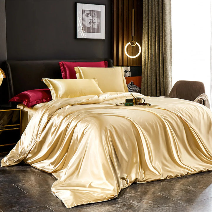 SilkElegance | Luxe Satin Bedding