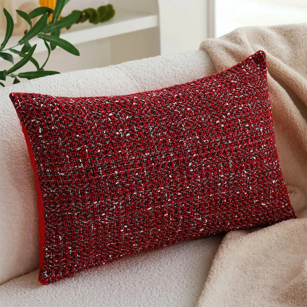 RedJoy - Knitted Cushion for Festive Decoration
